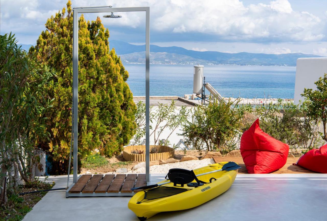 Splash With Amazing Sea Views In Piso Livadi Exterior foto