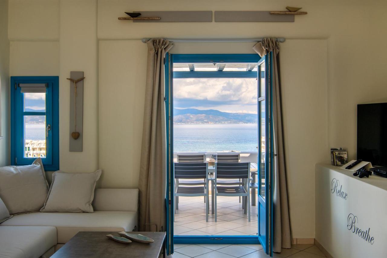 Splash With Amazing Sea Views In Piso Livadi Exterior foto